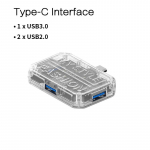 VAORLO C tipo į HDMI/PD/USB3.0 adapteris HUB 4K konverteris HUB Greitas perdavimas USB/C tipo į USB3.0+USB2.0, skirtas ne&scaron;iojamam kompiuteriui USB to USB juoda