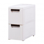 Stalčių laikymo spintelė su nematomais ratukais, viena sukraunama, didelė talpa, lengvai i&scaron;traukiama Dual Layer