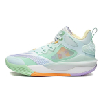 Li Ning Jaunimo Pionierių Komanda 3.0 Debesų Technologija Neslystantys Dėvėjimuisi Atsparūs Lengvi At&scaron;okantys Vidutinio Auk&scaron;čio Krep&scaron;inio Batai Vaikams krep&scaron;inio batai YKBT026-1 42