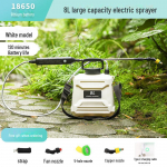 2024 m. naujas elektrinis buitinis mažas pesticidų purk&scaron;tuvas &ndash; auk&scaron;to slėgio laistymo puodas
