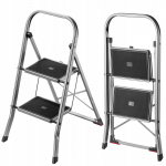 KADAX Drabina Drabinka Stopniowa Aluminiowa 150kg 2 steps