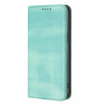 Huawei Pura 70 Pro P60 Art P50 P40 Lite prabangus retro odinis magnetinis 2 vizitinių kortelių laikiklis smūgiams atsparus piniginės atlenkiamas dėklas funda Huawei Pura 70 Pro vyno raudonos spalvos