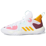 adidas Harden Stepback 2 Balti Pusiau Saulės Aukso Vyri&scaron;ki Sportbačiai Debesų Baltumo Halo-Mėtiniai GV7710 46