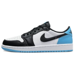 Air Jordan 1 Retro Low OG UNC Moteri&scaron;ki sportbačiai Mėlyni Balti Juodi CZ0775-104 36.5