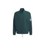 Adidas Originals Trefoil Stripe Detail Tiesių kojų laisvalaikio striukė Vyri&scaron;ka striukė žalia HR8653 XXL