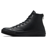Converse Chuck 70 Užtrauktukas gale Patogūs Patvarūs Smūgius sugeriantys Auk&scaron;ti drobės batai Unisex sportbačiai Juodi A08159C 35