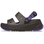 Crocs neslystantys patvarūs patogūs paplūdimio basutės moteri&scaron;kos basutės juodos 208181-2A0 36-37