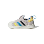 LEGO x Adidas Originals SUPERSTAR 360 Atsparūs trinčiai Kvėpuojantys žemi Kūdikių Batai Smėlio spalvos Kūdikiams Ir Mažiems Vaikams IF2918 20