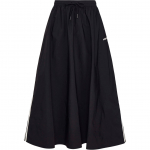 Adidas Originals Sijonas Sportinis Dryžuotas Rai&scaron;telis Laisvas Atsitiktinis Ilgas Sijonas Moteri&scaron;ki Sijonai KX7986 M black