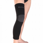 Elastingos sportinės kojos, kelio atramos petne&scaron;os Apsauginis kelio pagalvėlės, rankovių dangtelis Patella Guard tinklinis XL juoda