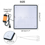8000 W auginimo &scaron;viestuvai kambariniams augalams Itin ploni energiją taupantys viso spektro LED &scaron;viestuvai &scaron;iltnamių sodininkystei, vidaus hidroponikai UK Plug