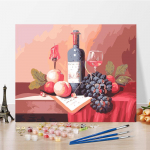 &bdquo;Pasidaryk pats&ldquo; tapyba pagal skaičius Menas Pomėgiai Amatai Namų dekoravimas Skaitmeninis aliejinis paveikslas Tapyba skaičiais 40x50cm no frame