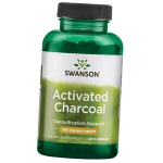 Aktyvuota anglis, Activated Charcoal, Swanson 120 kapsulių (72280047) 120caps