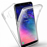 360 viso korpuso kieto kompiuterio nugarėlė + mink&scaron;tas TPU priekinis telefono dėklas, skaidrus dangtelis, skirtas iPhone Samsung Huawei Honor Xiaomi Redmi OPPO Realme Vivo OnePlus Samsung Galaxy A03 gryna