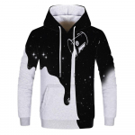 Neoninis žalias gobtuvas vyrų/moterų Harajuku pavasario rudens drabužiai 3D vyri&scaron;ki megztiniai megztiniai Gatvė Spalvinga spauda Hip Hop tendencija 4XL 4XL