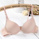 Moterų mada Maža krūtinė Mergaičių liemenėlė Push Up Sexy Besiūliai apatiniai apatiniai Surinkite liemenėlės 38.0 juoda