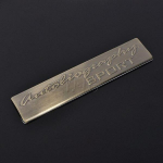 I&scaron;skirtinis metalinis automobilio lipdukas Emblema Automobilio ženklelis Lipdukas L/ir R/over R/anger R/over L405 SV Autobiography Sport Freelander Evoque sidabras