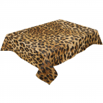 Animal Leopard Vintage vandeniui atspari staltiesė Stačiakampė staltiesė Valgomojo Kavos staliuko užvalkalas Virtuvės dekoras 153x259cm Tablecloth
