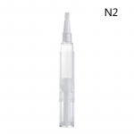 Tu&scaron;čias &bdquo;Twist&ldquo; ra&scaron;iklis su &scaron;epetėliu, užpildomas buteliukas, kosmetikos indelis, nagų lako tūbelė