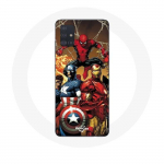 Coque Samsung Galaxy A51 Avengers invaders Anciens soldats
