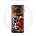 Coque pour Samsung Galaxy S9 plus Avengers invaders Anciens soldats