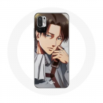 Coque pour Xiaomi Poco M3 Pro Attaque des Titans Levi Ackerman Manga