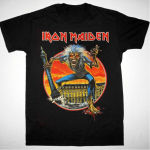 Iron Maiden Paris 2008 Tour Unisex mar&scaron;kinėliai S