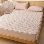 Vandeniui atsparus, pastorintas čiužinio užvalkalas-apsauga, reguliuojamos paklodės su guma, lovos užtiesalai, antibakterinis įklotas lovai 150x200 160x200 180x200 120x200x30cm