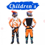 motokroso pavarų rinkinys vaikams 20 22 24 26 28 lenktyninis kostiumas MX MOTO Megztiniai ir kelnaičių komplektai Jaunimui vaikai berniukai mergaitei Motociklas BMX Visureigis dviratis Combo XL-26