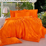 50 Patalių komplektas Karali&scaron;kas Antklodės užvalkalų komplektas &Scaron;ilkinis Antklodės užpildas Patalių komplektas 150X200 2PCS oranžinė