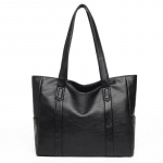 Moteri&scaron;kas PU odos didelės talpos krep&scaron;ys ant pečių Crossbody Hand Tote Vintage