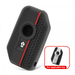 Silikono rakto dėklo odos dangtelis, skirtas BMW R1250GS R1200GS C400gt F750GS F850GS K1600B K1600GT R1200RS R1200RT F900R F900XR motociklui juoda