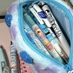 Mieli pliu&scaron;iniai gyvūnai Little Monster Sullivan pie&scaron;tukų mai&scaron;eliai Kūrybinis Kawaii ra&scaron;tinės reikmenų laikymo krep&scaron;ys vaikams Puikus dovanų pie&scaron;tukų dėklas