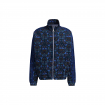 Adidas Originals Velvetinis sportinis džemperis su spauda Vyri&scaron;kas sportinis &scaron;varkas Tamsiai mėlynas IS5274 S