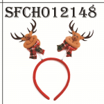 Kalėdinio vakarėlio plaukų lankeliai mergaitėms, moterims, laimingos Kalėdos dovana, senelis, sniego senis, elnias, vaiki&scaron;kas plaukų lankelis, kūdikio galvos apdangalo aksesuarai