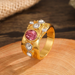 Prabangus žiedas moteri&scaron;kas senovinis moteri&scaron;kas žiedas No. 6 auksas