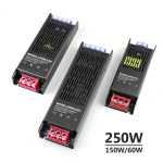 Viso maitinimo perjungimo maitinimo adapteris AC110V/220V į DC 24V Ap&scaron;vietimo transformatoriai 60W 150W 250W LED juostiniam ap&scaron;vietimui 250W