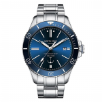 NORTH EDGE ANCHOR 42MM Vyri&scaron;kas mechaninis rie&scaron;inis laikrodis Prabangus safyrinis stiklas MIYOTA 8215 Automatiniai laikrodžiai 10 bar atsparus vandeniui laikrodis vyrams mėlyna