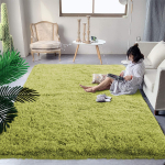 Auk&scaron;tos kokybės ir itin mink&scaron;tas pliu&scaron;inis kilimas Miegamojo lovos kilimėlis Svetainės vaikų kambarys Neslystantys namų dekoravimo kilimai 160x200cm