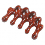 Plaukų &scaron;ukos Antistatiniai apvalūs kra&scaron;tai sustorėję presavimo ta&scaron;kai poliruoti 5/8 dantų meridianinis masažas Sandalmedžio medienos &scaron;ukos namų reikmenys H