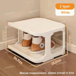 Daugiasluoksnis batų laikymo stovas Minimalistinis batų organizatorius namams, bendrabučiui, taupantis vietą, sieninis kampinis batų spintelės