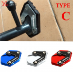 Motociklo &scaron;oninio stovo prailginimo atrama padidina padą, tinka gs 1250 1200 C tipo BMW F750GS 750 R1200GS LC R1250GS 1250 F750GS Blue beige