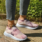 FASHION SHOES Vyri&scaron;ki kvėpuojantys sportiniai sportbačiai Sportiniai bėgimo bateliai Moteri&scaron;ki lauko teniso treniruokliai 35 rožinė