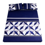 3 vnt. Super vandeniui atspari paklodė, lygi čiužinio paklodė Deep Pocket lovatiesė, kvėpuojanti mink&scaron;ta lovatiesė (Su 2 pagalvės užvalkalais) 90X200cm With 2Pillowcase