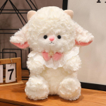 Avelė Baa Pliu&scaron;inis Žaislas Mažos Avelės Lėlė Miela Super Mink&scaron;ta Ėriuko Lėlė Miela Gimtadienio Dovana 22cm [0.15kg]