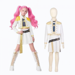Mergaičių K-POP Rumi Mira Zoey Cosplay Kostiumai Vaikų Super Žvaigždės Karnavalo Vakarėlio Scenos Pasirodymo Persirengimo Apranga 120cm