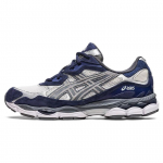 Asics Gel NYC Laivyno Plieno Unisex Sportbačiai Mėlyni Kreminiai 1201A789-100 42