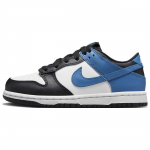 Nike Dunk Low GS Industrial Blue Vaikams Sportbačiai Balti Juodi DH9765-104 35.5