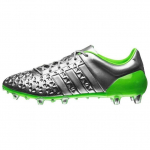Adidas Ace 15.1 FG/AG Eskolaite Pack Vyri&scaron;ki sportbačiai Sidabriniai Sidabriniai-Metallic Saulės-Žali S31695 41⅓