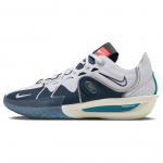 Nike Air Zoom GT Cut 3 EP Visų žvaigždžių Unisex sportbačiai Mėlyni Balti Metaliniai Sidabriniai FZ5743-100 37.5